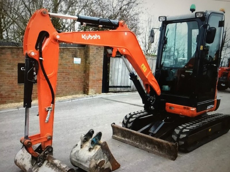 Diggers in East Grinstead